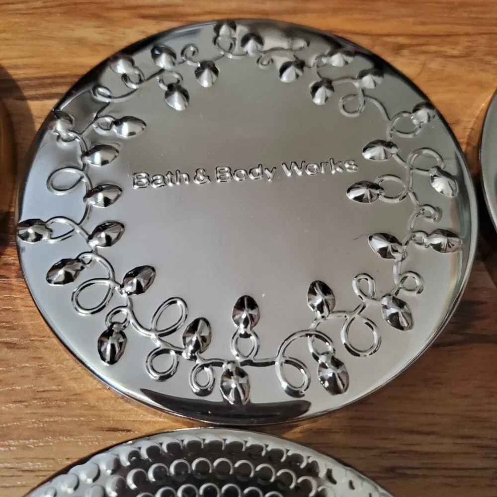 Bath & Body Works 3-Wick Candle Lids 17 Decorative Lids